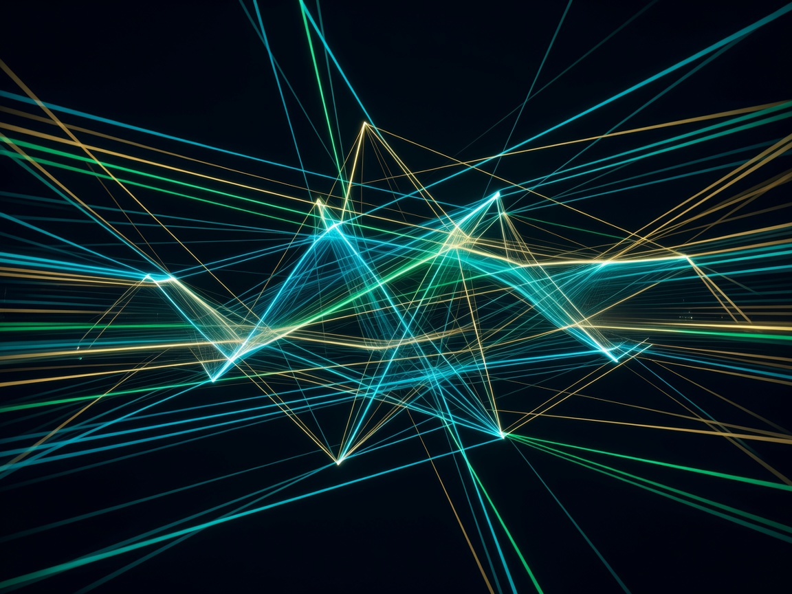 Financial trade market vector lines representing financial market dispatch visuals